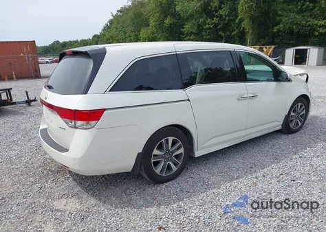 2017 Honda Odyssey Touring/Touring Elite from USA, damaged, VIN 5FNRL5H92HB012405